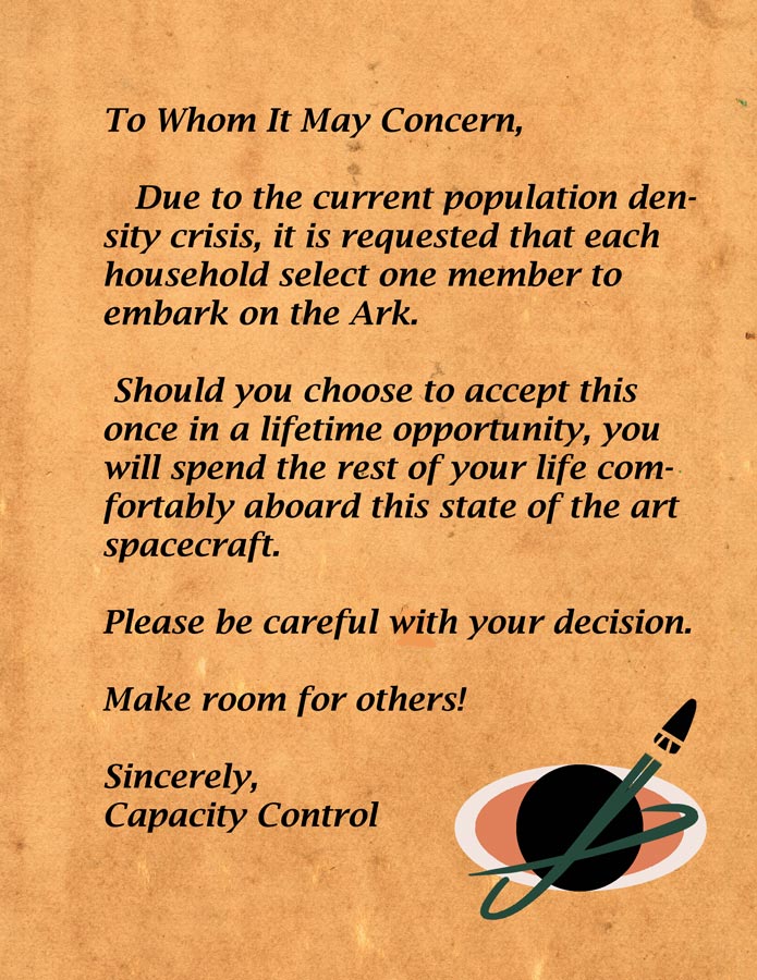 Limited Space introduction letter